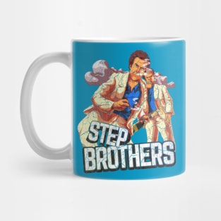 step brothers cartoon art Mug